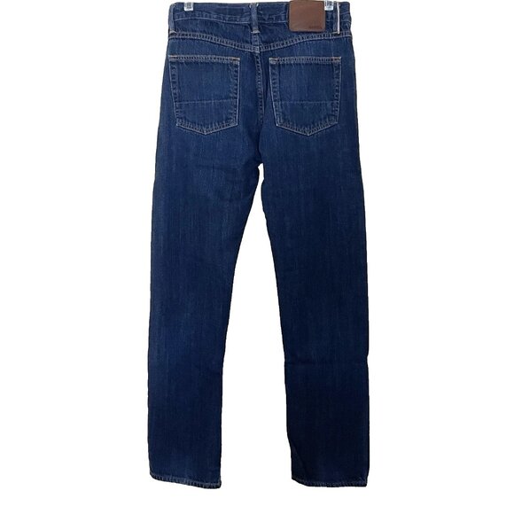 Gustin Men's Straight Jeans Washed Finish Selvage Button Fly - Picture 2 of 12